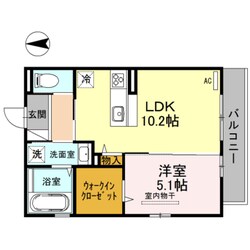 エスポワールソプラの物件間取画像